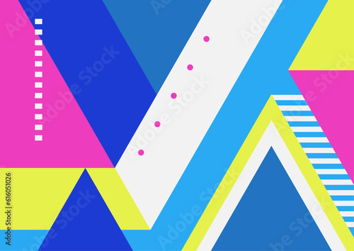 Wallpaper Mural Modern abstract covers set, minimal covers design. Colorful geometric background, vector illustration. Torontodigital.ca
