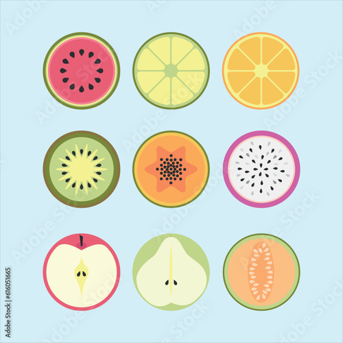 Plain fruits