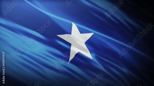 Flag of Somalia, full screen, high resolution, 4K Flag of Federal Republic of Somalia photo