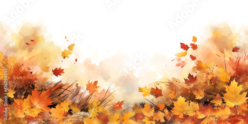 Herbstbl  tter Hintergrund KI