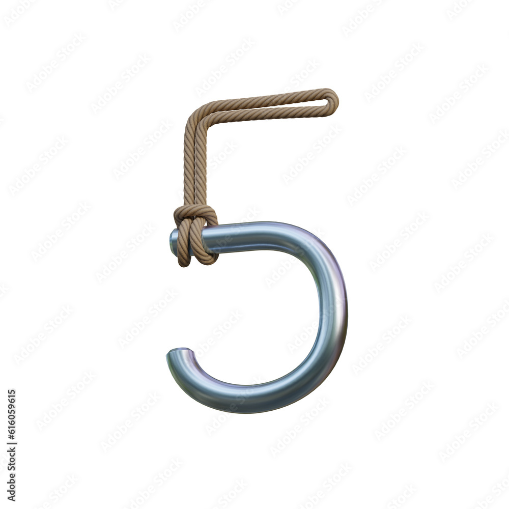 Carabiner Tech 3D Alphabet or PNG Letters Carabiner Tech 3D Alphabet or PNG Letters