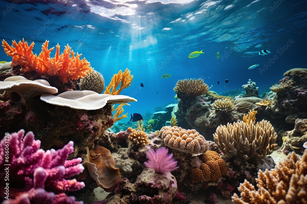 Naklejka premium Corals