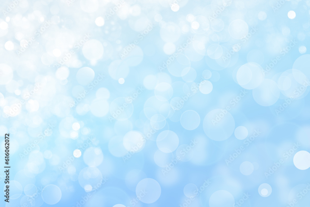 Abstract blue bokeh background. Soft light defocused spots. Abstract blue bokeh background. Soft light defocused spots.