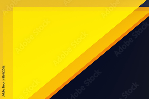 Abstract yellow and black background with space for text.