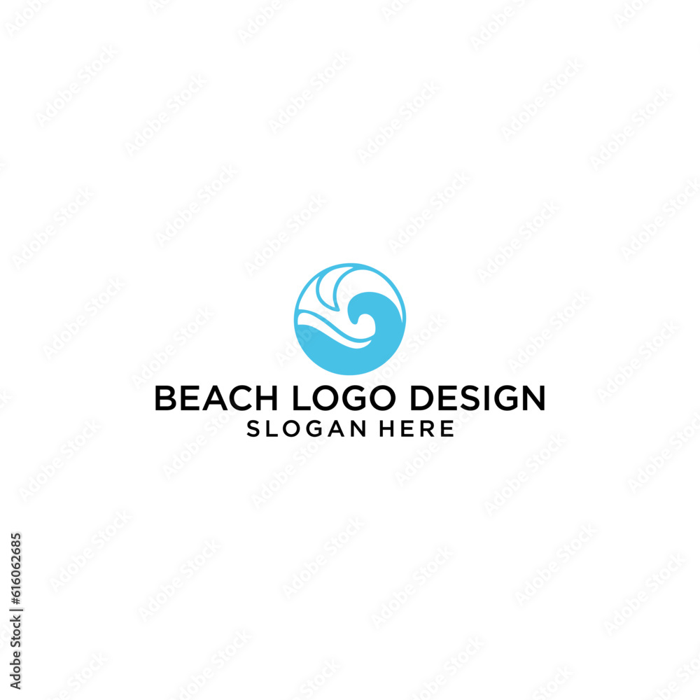 BEACH LOGO DESIGN