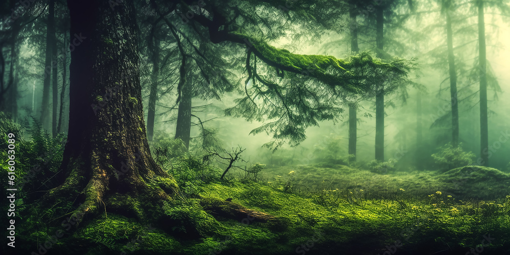 Mystischer Baum KI Mystischer Baum KI