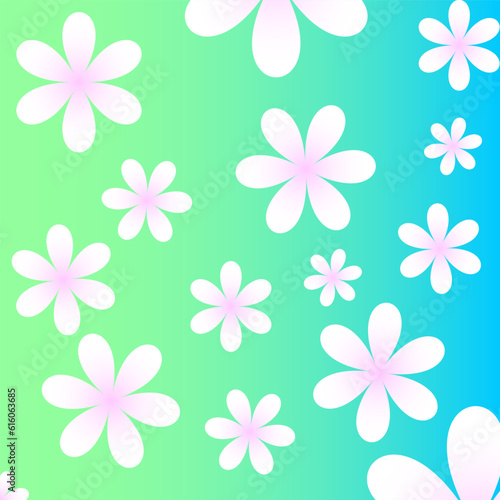 Sakura Flower pattern vector art