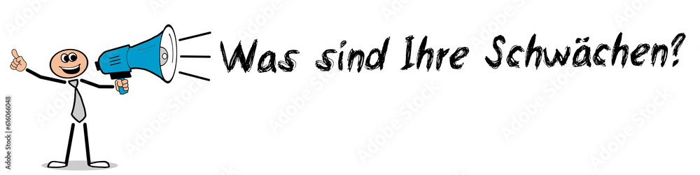 Was sind Ihre Schwächen?