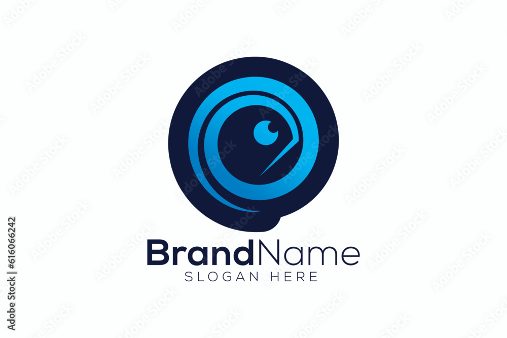 Chameleon logo design template Chameleon logo design template