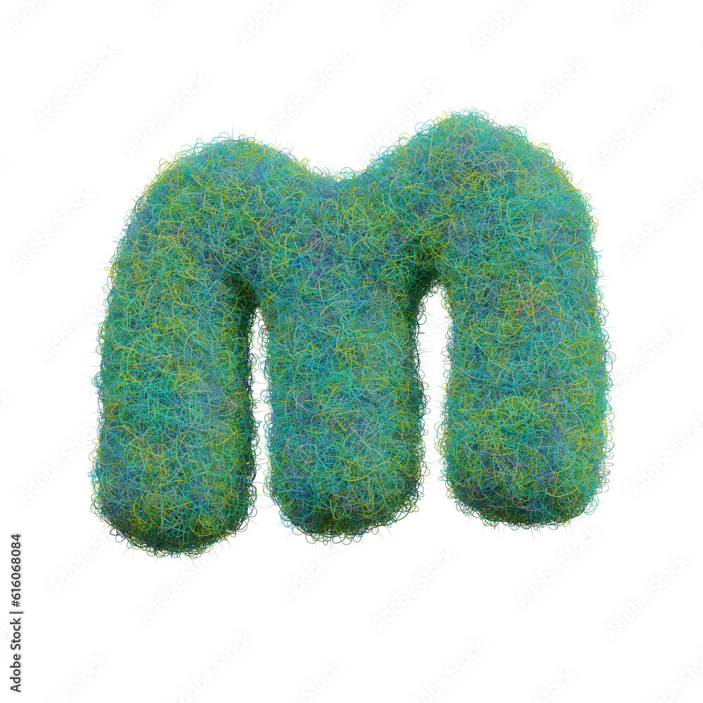 Chaos & Bold Fur 3D Alphabet or PNG Letters Chaos & Bold Fur 3D Alphabet or PNG Letters