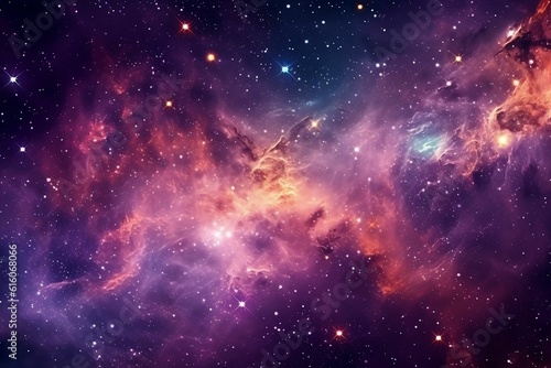 star, galaxy, space, background, nebula, astronomy, night, universe, sky, cosmos, Generative AI