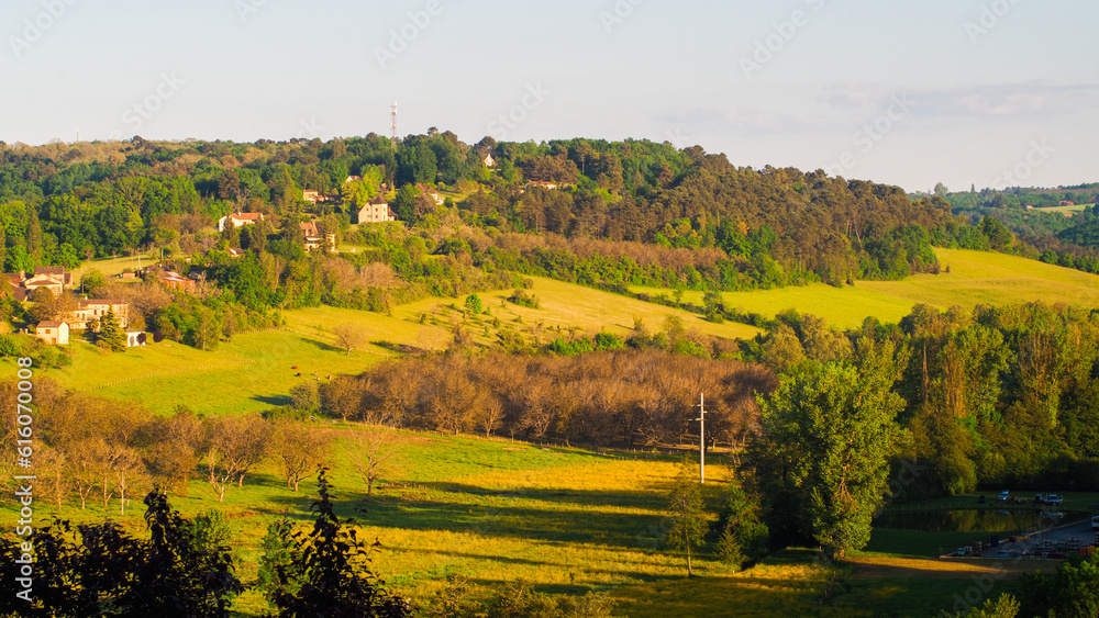 Paysages de la Dordogne, dans le Pays de Belvès