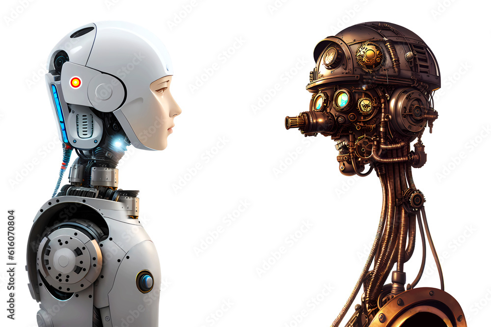 the meeting of the technologies of the past with the technologies of the future. created with AI the meeting of the technologies of the past with the technologies of the future. created with AI