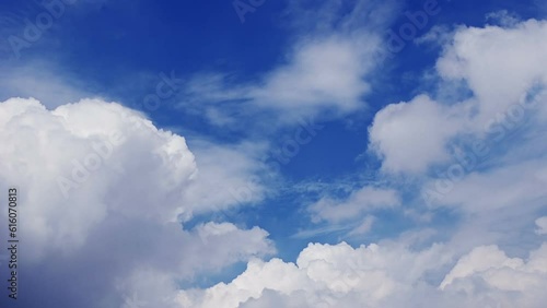 blue sky with clouds