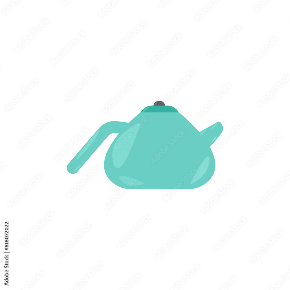 Teapot design isolated on white background.Teapot with tea,kitchenware idea concept. Teapot design isolated on white background.Teapot with tea,kitchenware idea concept.