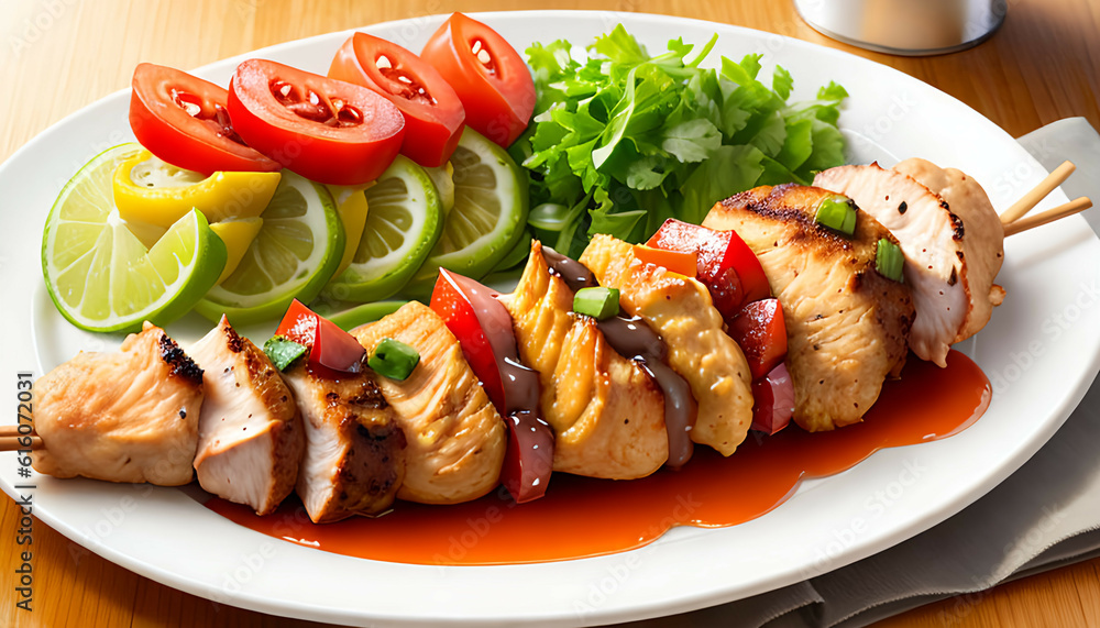 grilled chicken with vegetables grilled chicken with vegetables