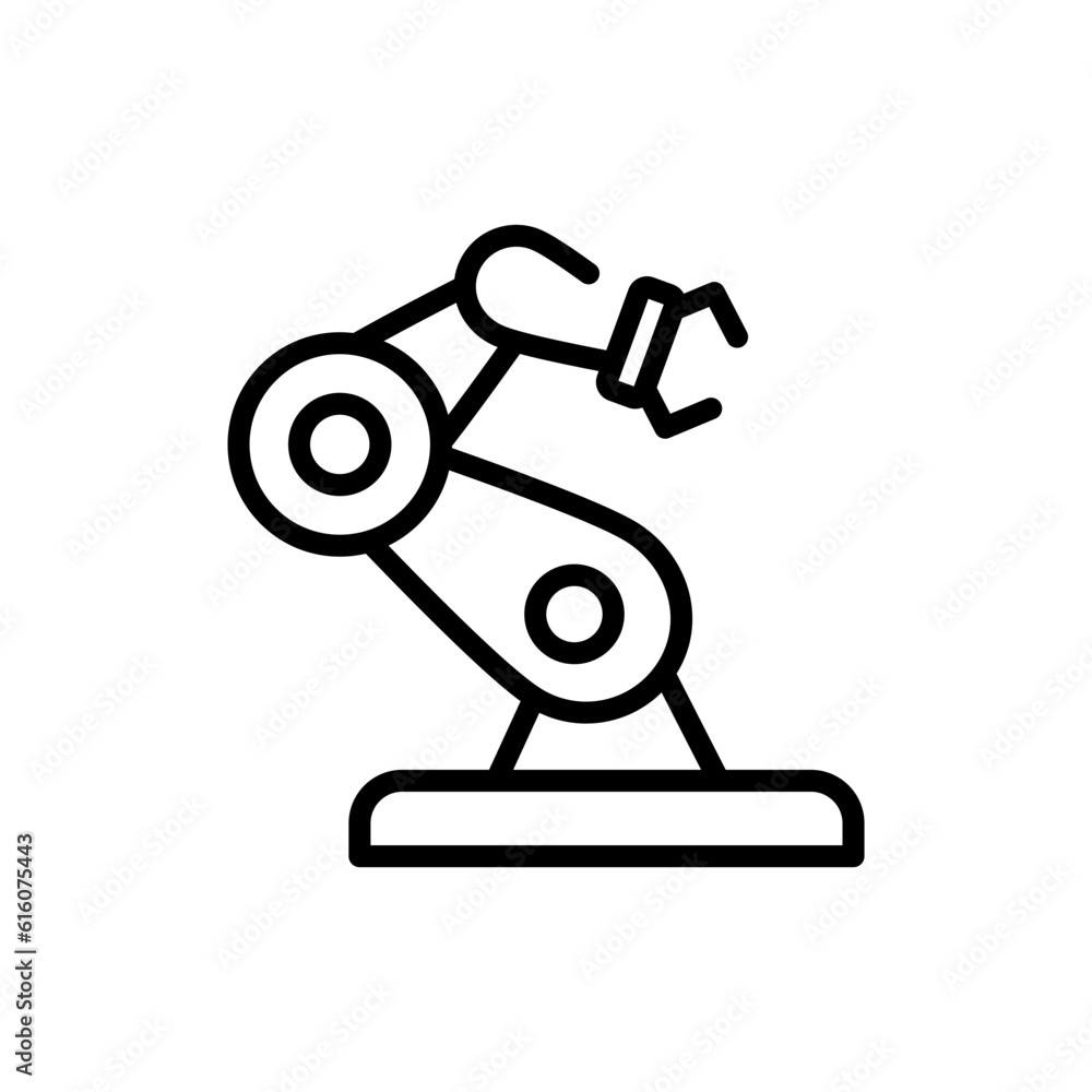 technology robotic sign symbol vector technology robotic sign symbol vector