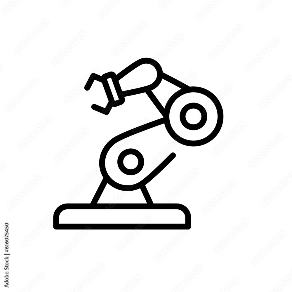 technology robotic sign symbol vector technology robotic sign symbol vector