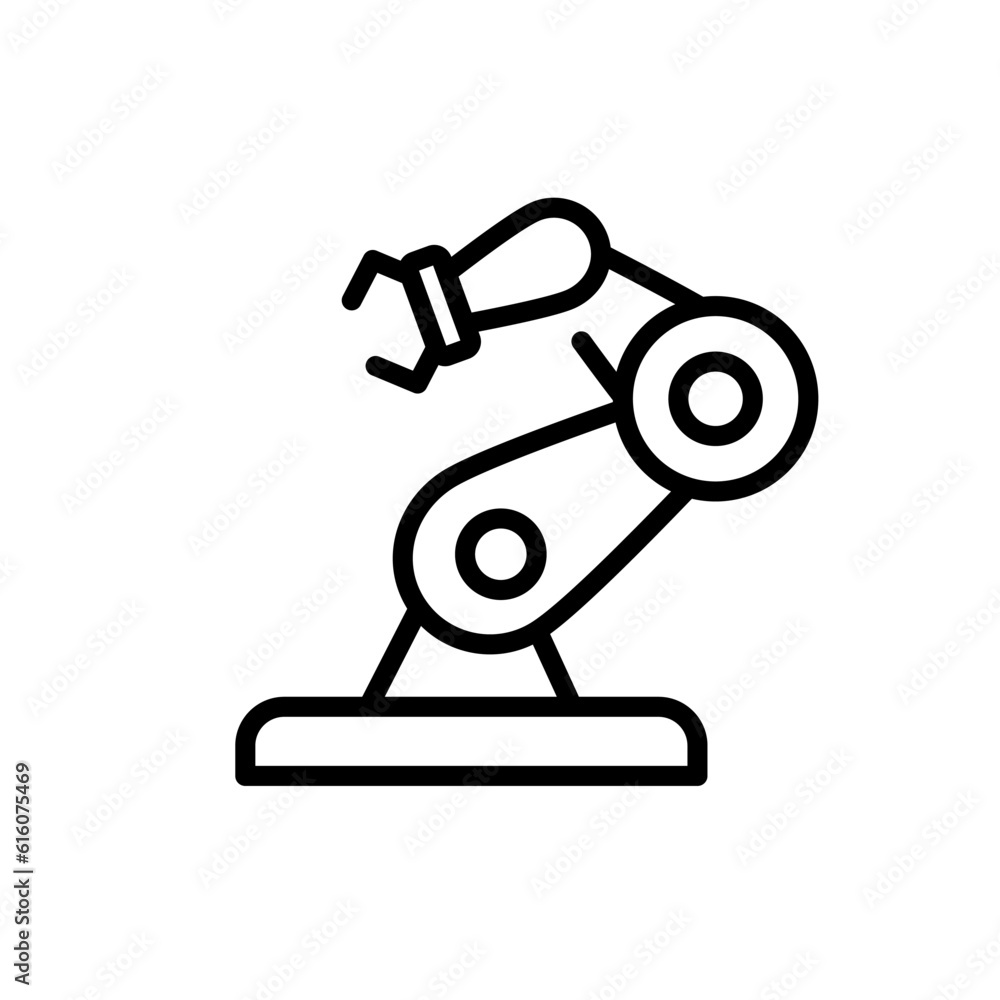 technology robotic sign symbol vector technology robotic sign symbol vector