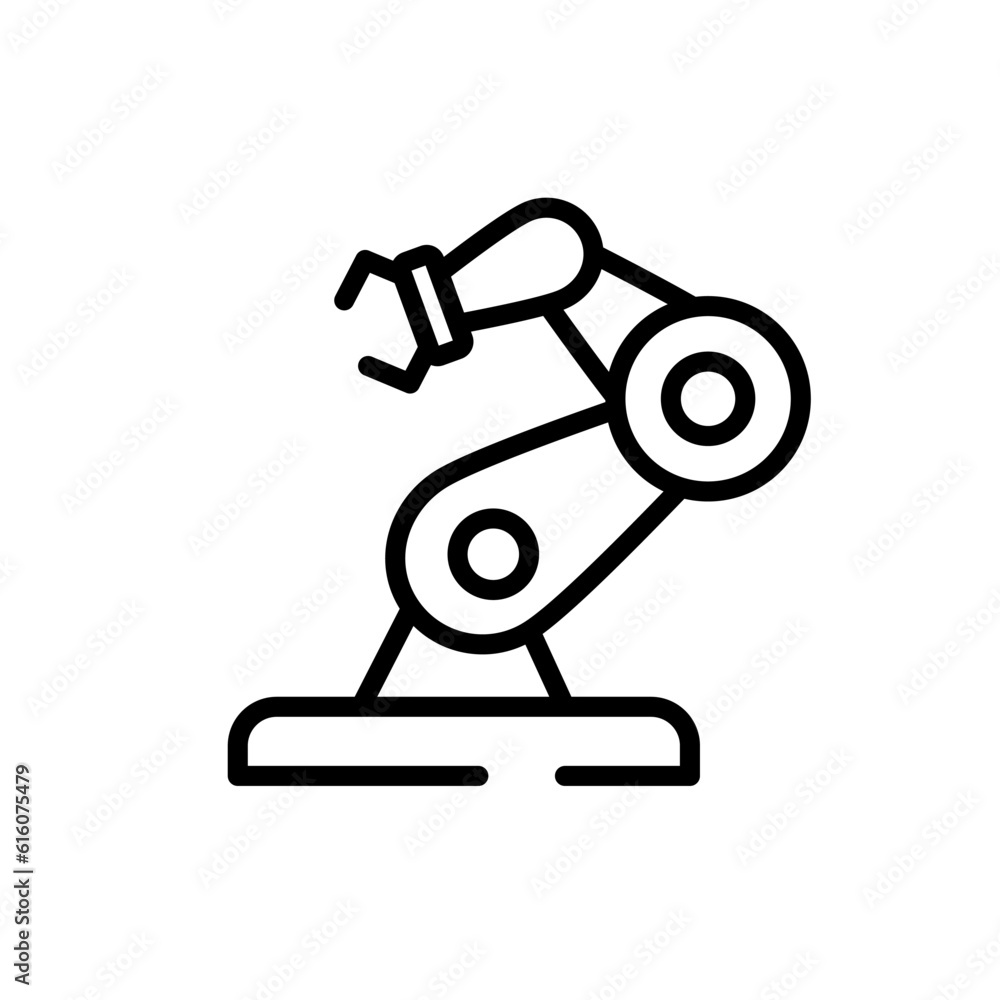 technology robotic sign symbol vector technology robotic sign symbol vector
