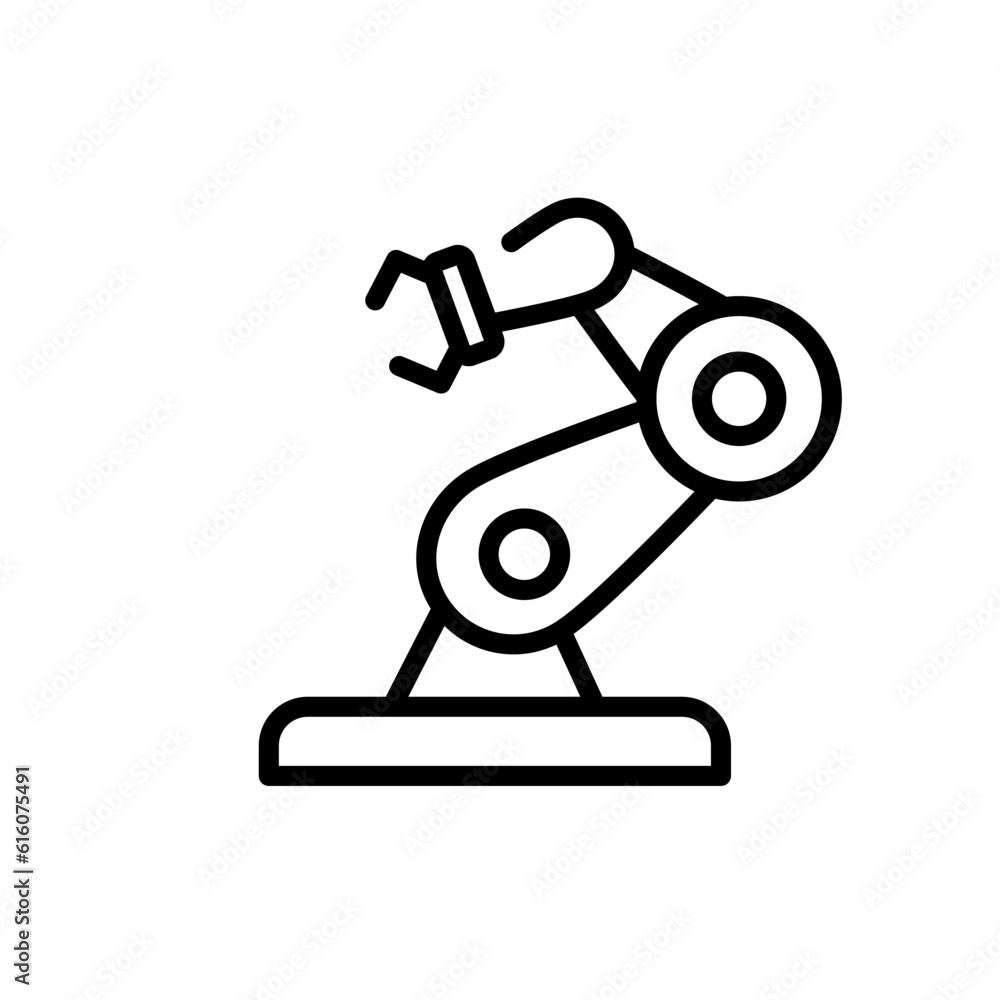 technology robotic sign symbol vector technology robotic sign symbol vector