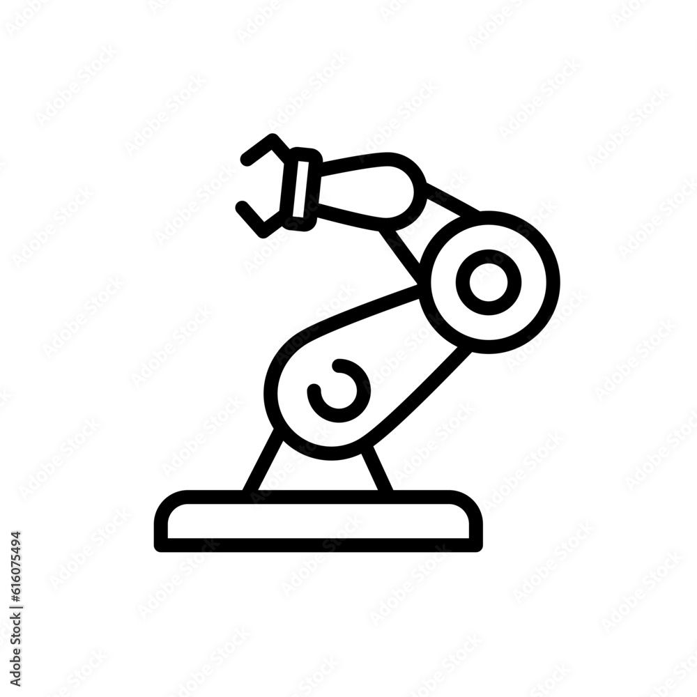 technology robotic sign symbol vector technology robotic sign symbol vector