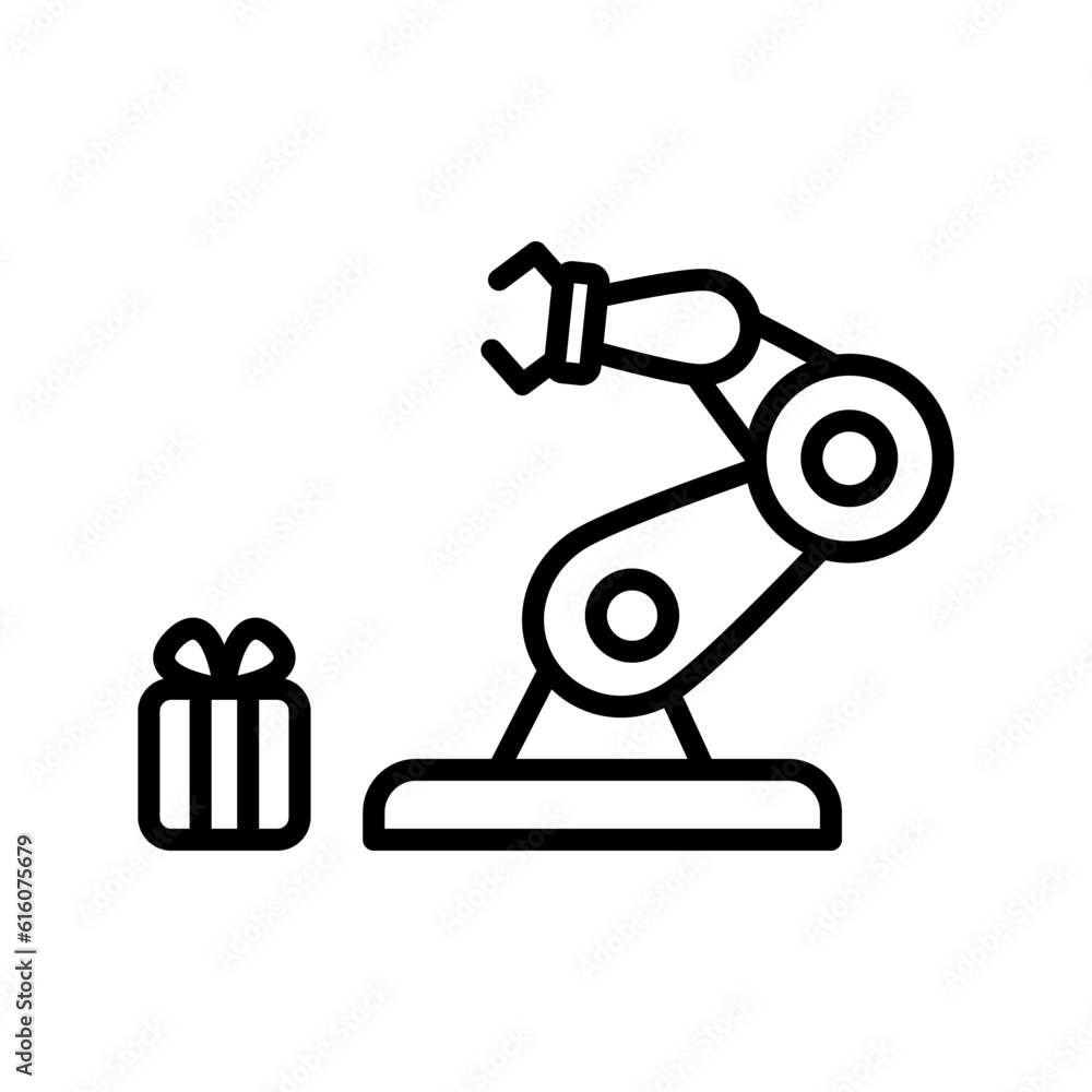 technology robotic sign symbol vector technology robotic sign symbol vector