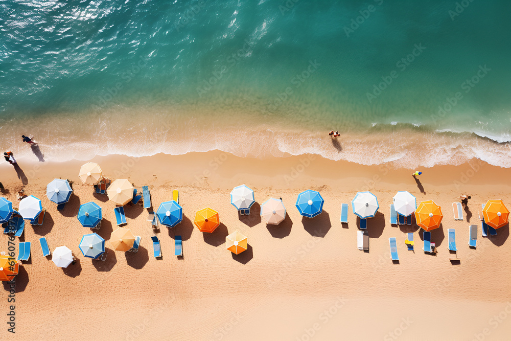 aerial view beach aerial view beach
