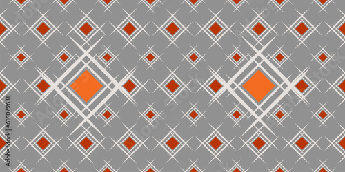 Geometric ethnic pattern seamless flower color oriental. seamless pattern. Design for fabric, curtain, background, carpet, wallpaper, clothing, wrapping, Batik, fabric,Vector illustration
