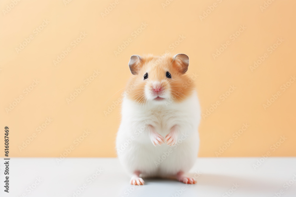 Curious and Cute: Adorable Hamster Portrait Curious and Cute: Adorable Hamster Portrait