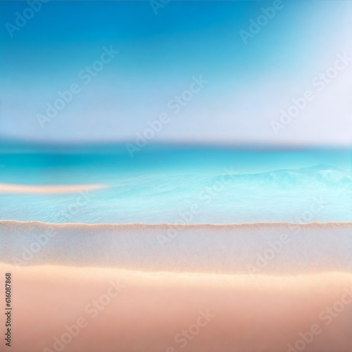blur image beach for background