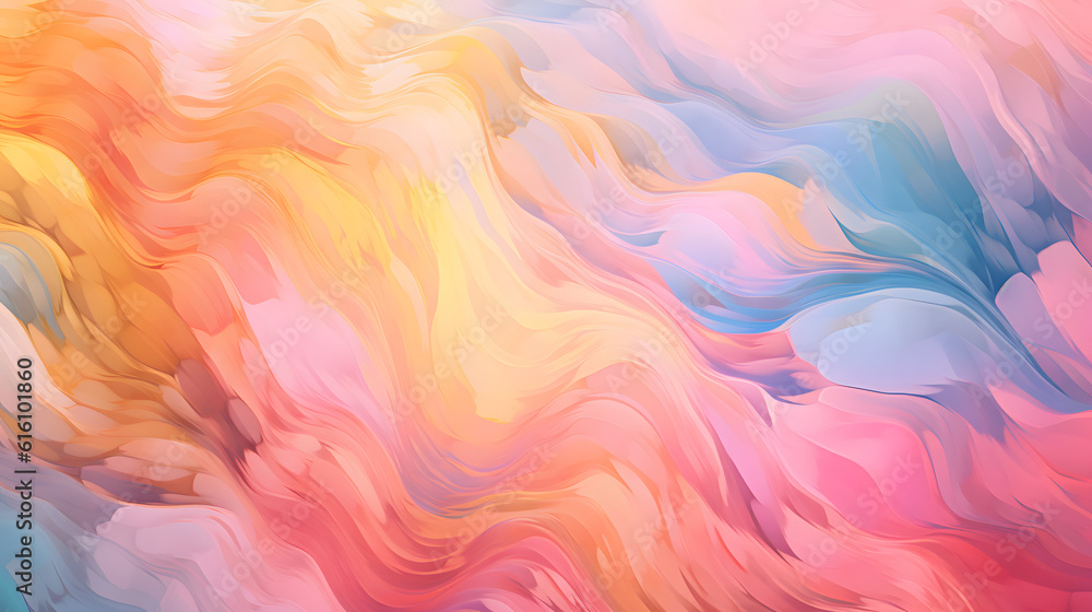 Artistic abstract colorful pastel watercolor background