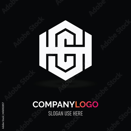 HCS real estate logo design