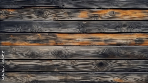  design of dark wood background. wood texture. Abstract background. Generative AI