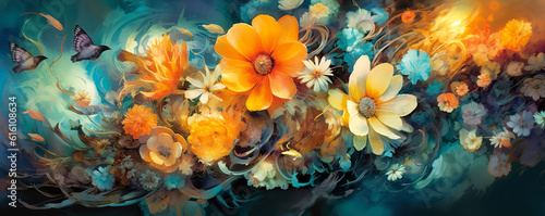 yellow flowers © Dina Studio