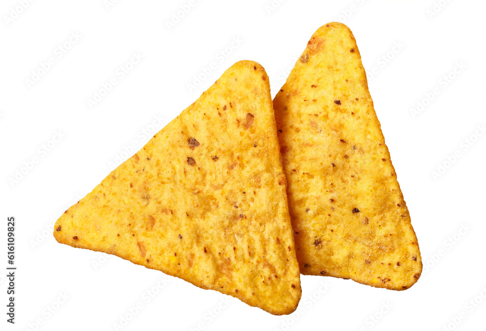 Delicious nachos chips cut out Delicious nachos chips cut out