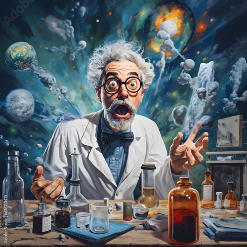 verrückter Wissenschaftler