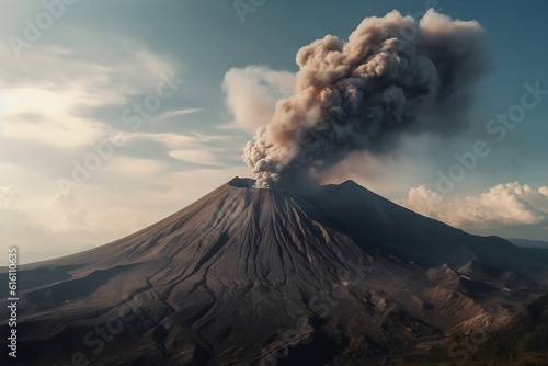 atemberaubender Vulkan