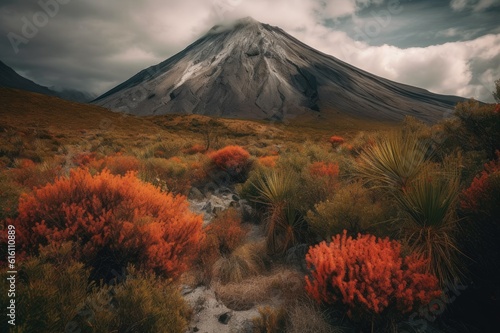 a sleeping volcano photo