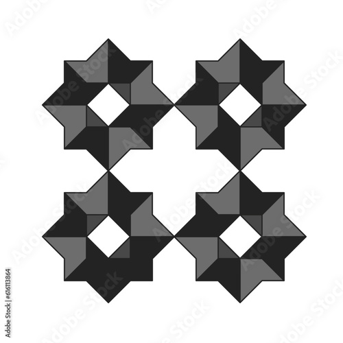 geometric motive pattern