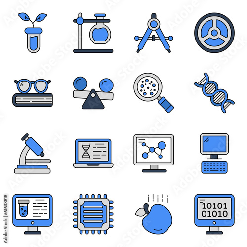 Pack of Medical Flat Icons

