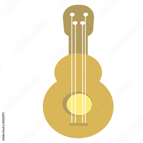 Ukulele guitar illustration clipart cartoon © Jittiwan