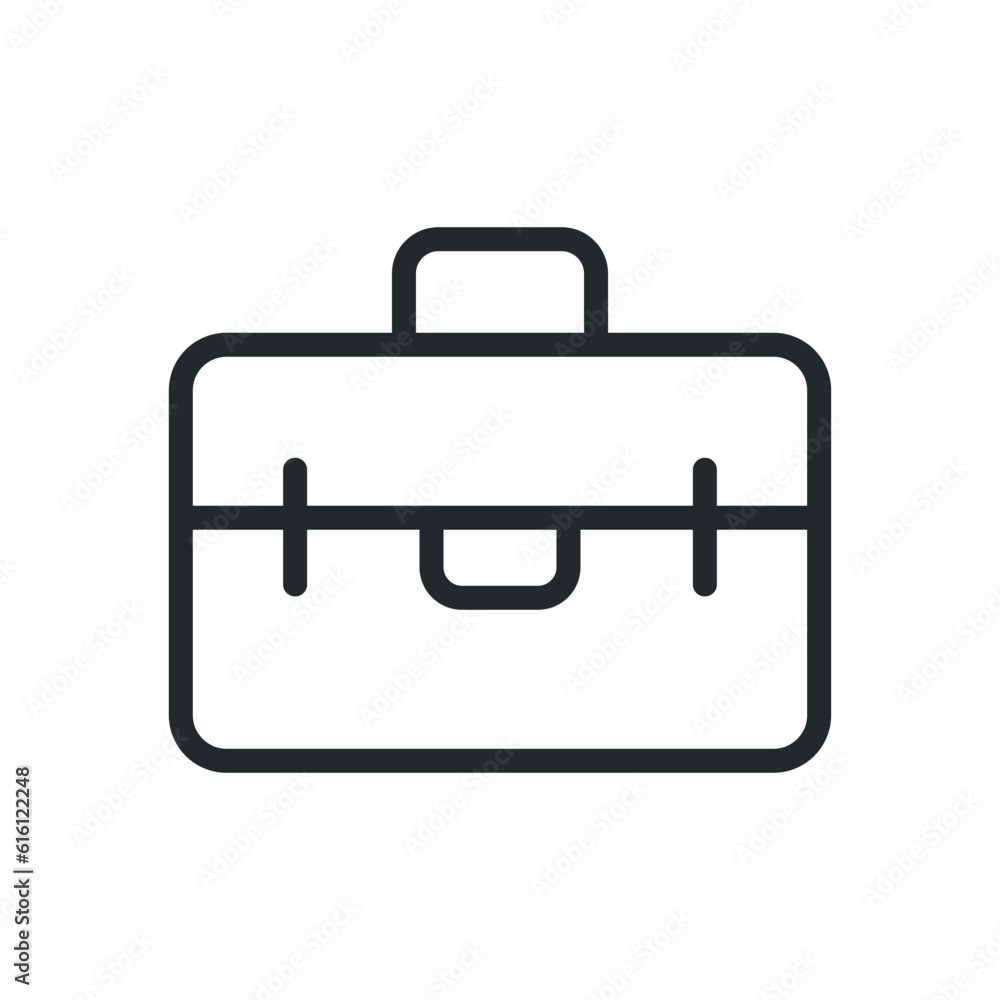 Bag Vector Icon. Case flat symbol Bag Vector Icon. Case flat symbol