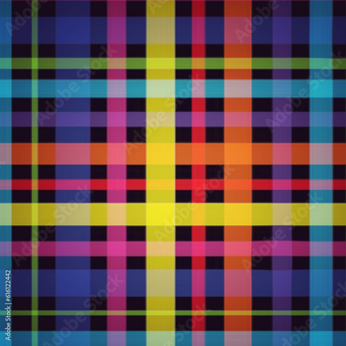 Plaid tartan checkered seamless colored striped lines pattern wallpaper background