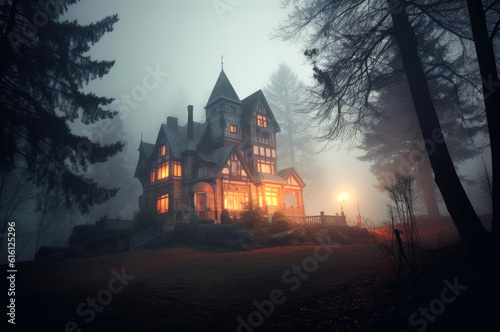 Old mansion, a horror nightmare house © Photocreo Bednarek