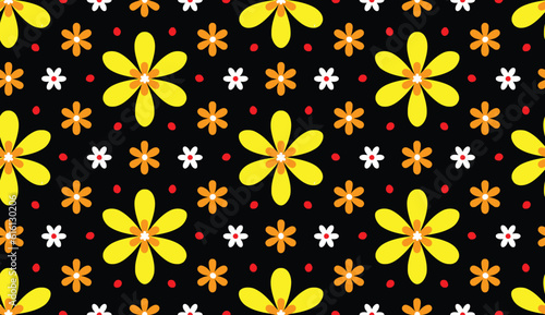 Geometric ethnic pattern seamless flower color. seamless pattern. Design for fabric,curtain,background,carpet,wallpaper,clothing,wrapping,Batik,mandalas,fabric,Vector illustration. pattern style.