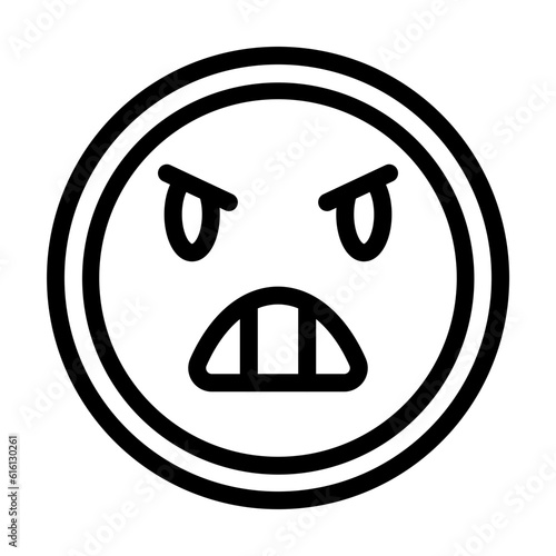 Anger Icon Design