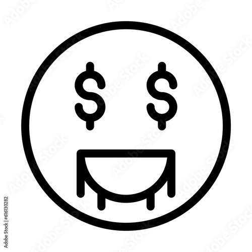Greed Icon Design