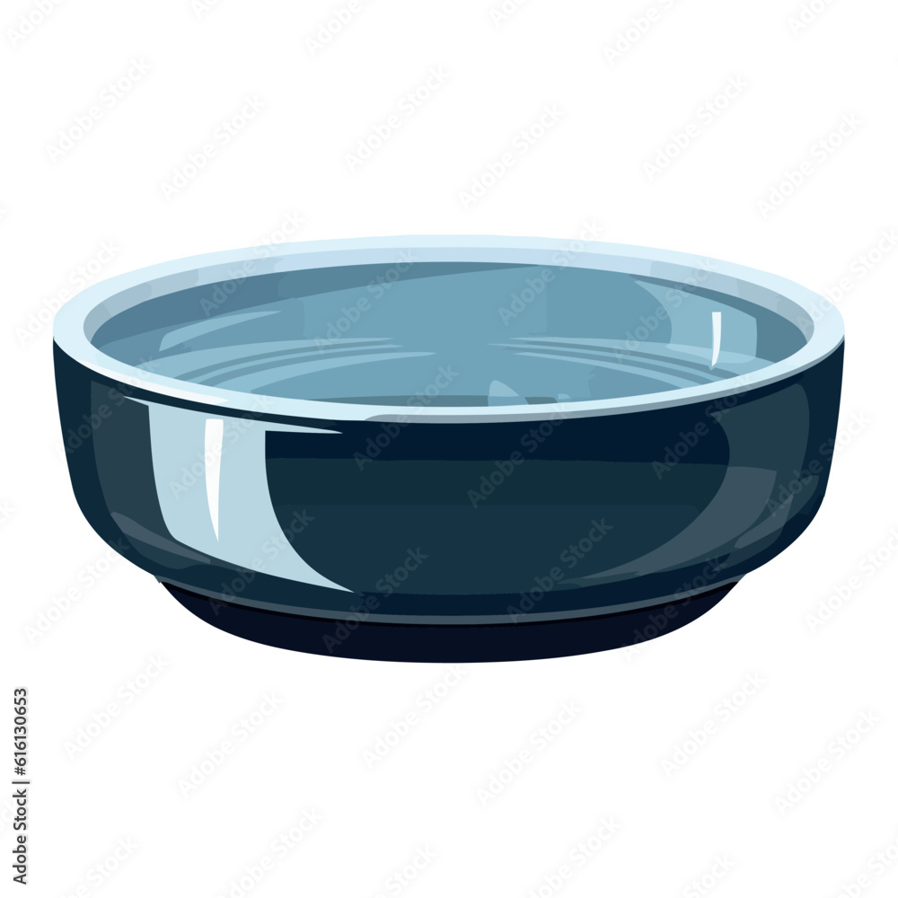 A shiny bowl of soup A shiny bowl of soup