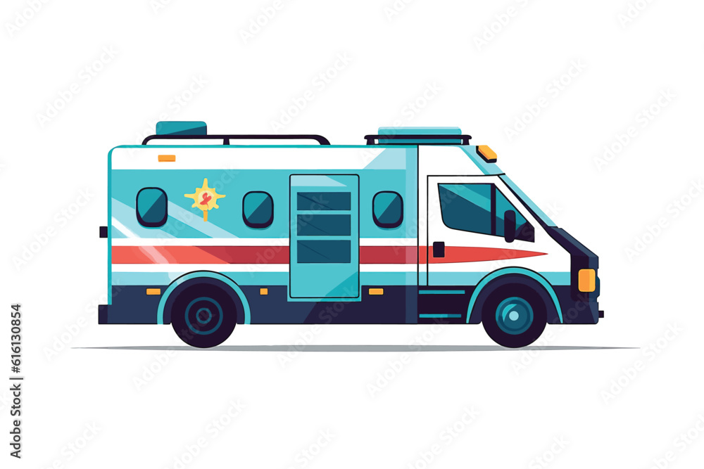 ambulance car isolated on white ambulance car isolated on white